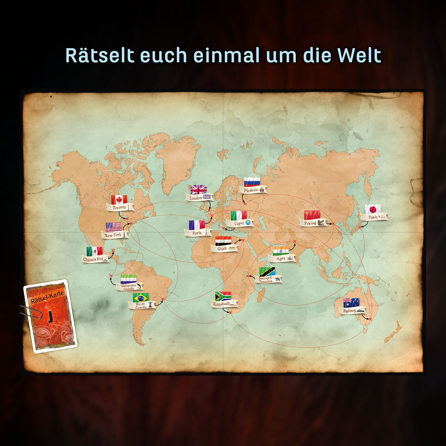 EXIT® – Das Spiel: Das Vermächtnis des Weltreisenden – Bild 3