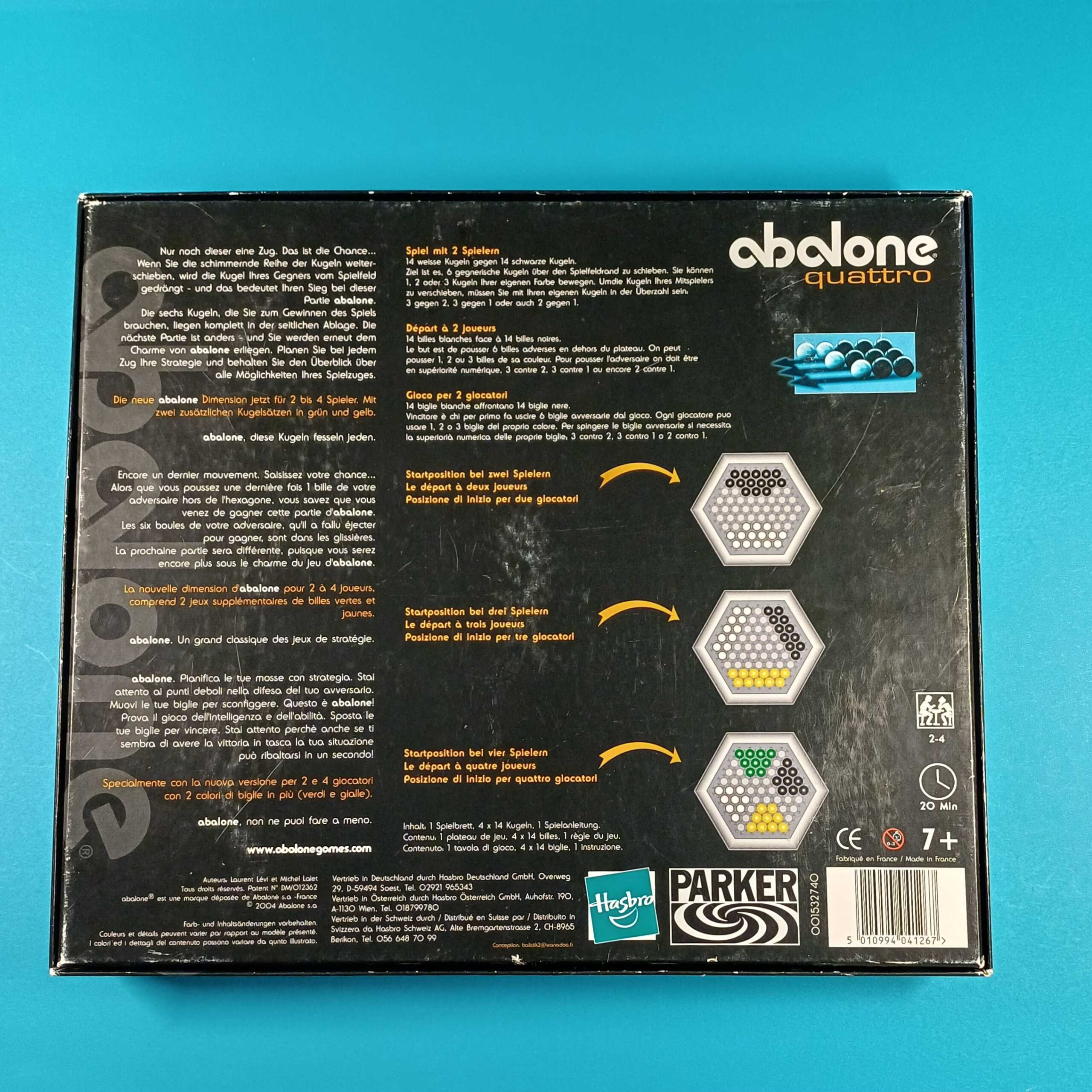 Abalone Quattro – vollständig – Bild 2