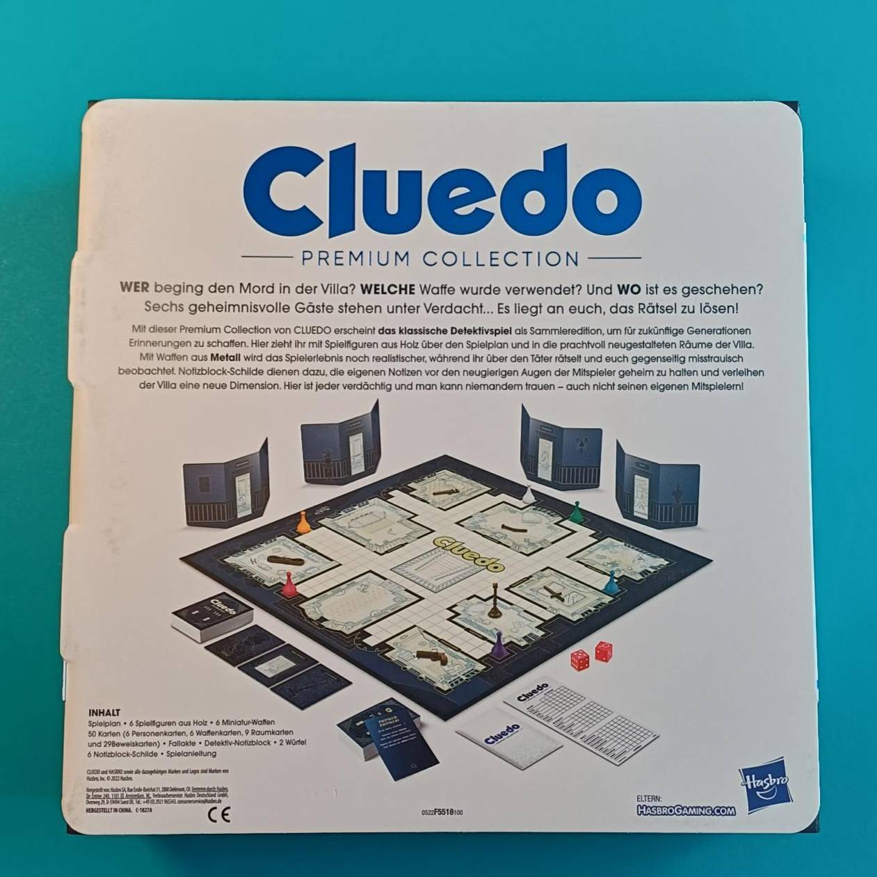 Cluedo – Premium Collection - wie neu/unbespielt – Bild 2