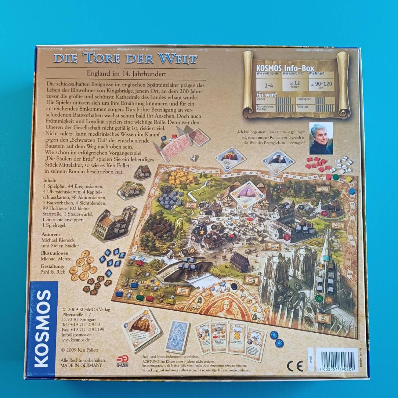 Die Tore der Welt - spielbar (3 Aktionskarten fehlen, für 3 Spieler vollständig) – Bild 2