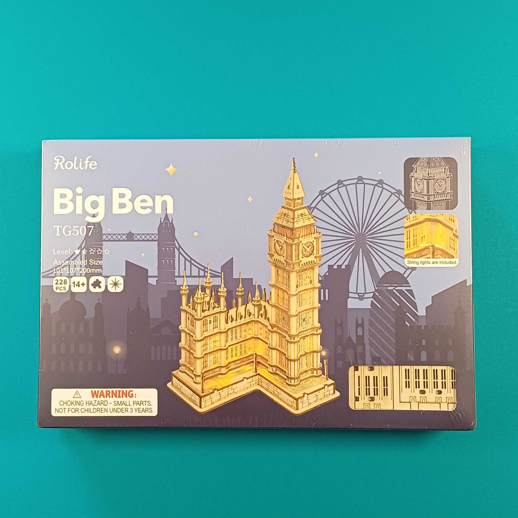 Rolife Big Ben TG507 – DIY Holzbausatz, neu