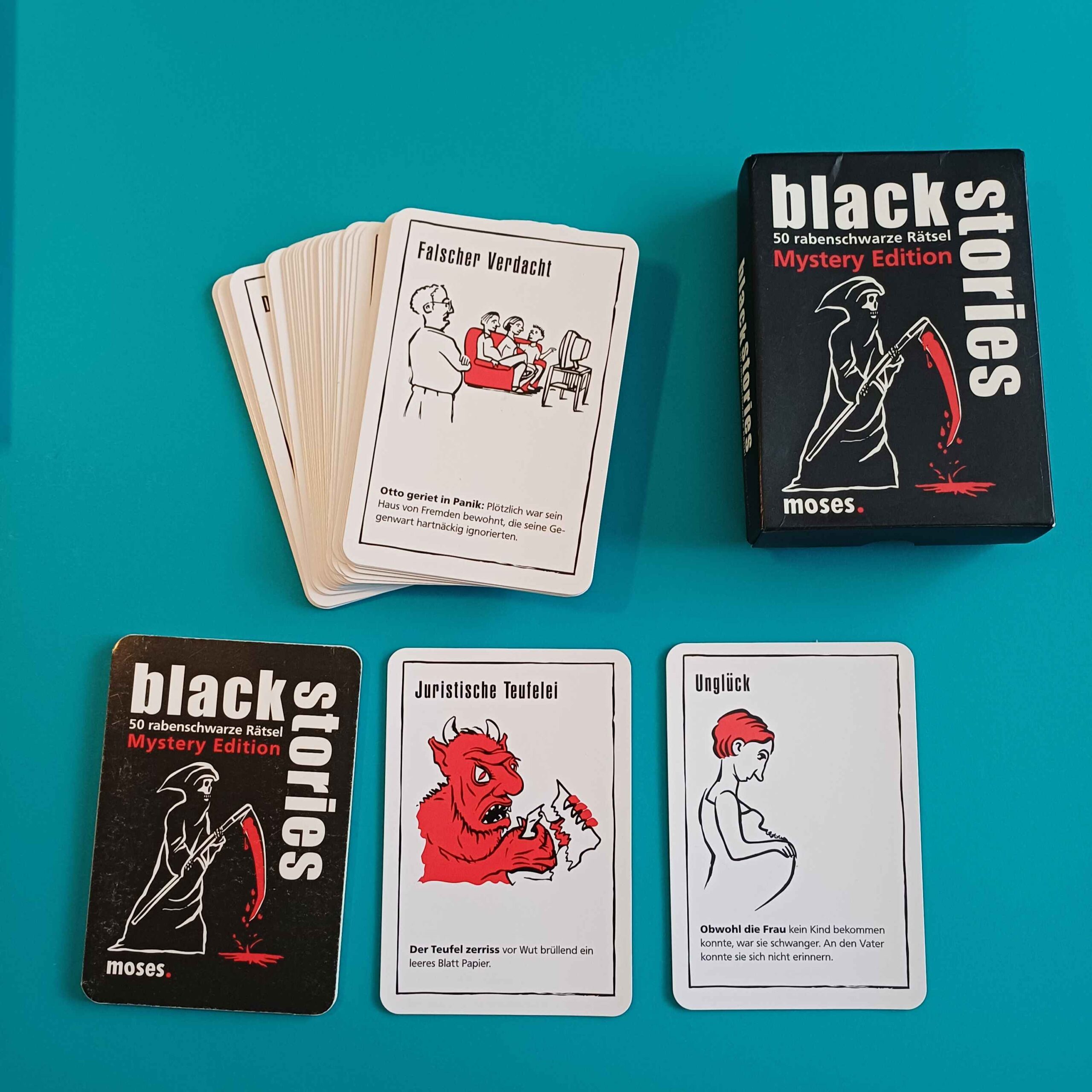 Black Stories - Mystery Edition - vollständig – Bild 4