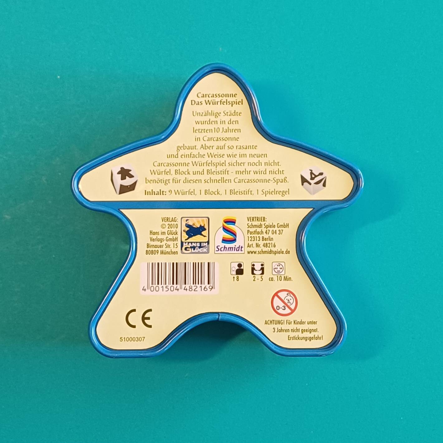 Carcassonne, das Würfelspiel - neu – Bild 2