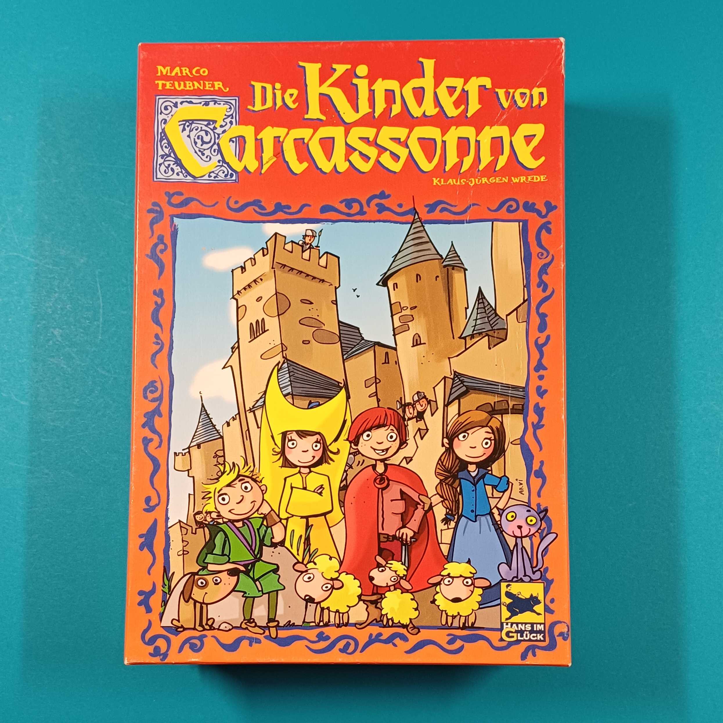 Die Kinder von Carcassonne – spielbereit