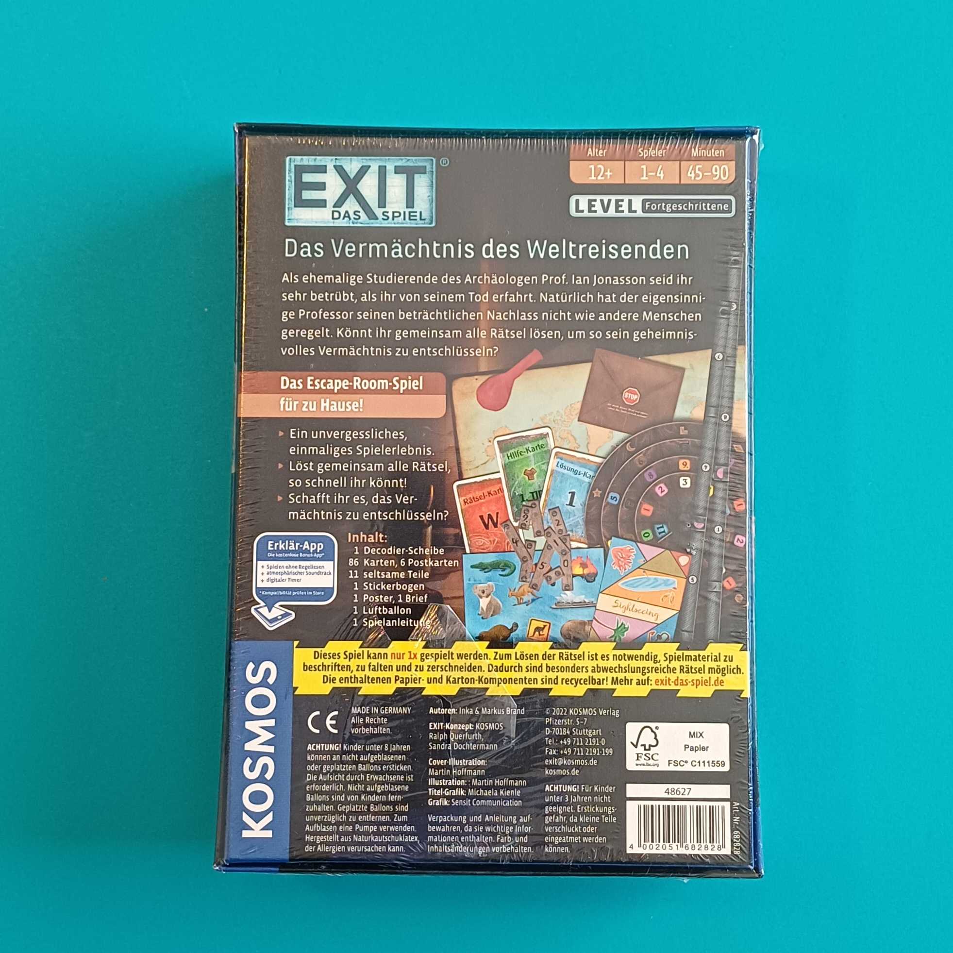 EXIT® – Das Spiel: Das Vermächtnis des Weltreisenden - neu – Bild 2