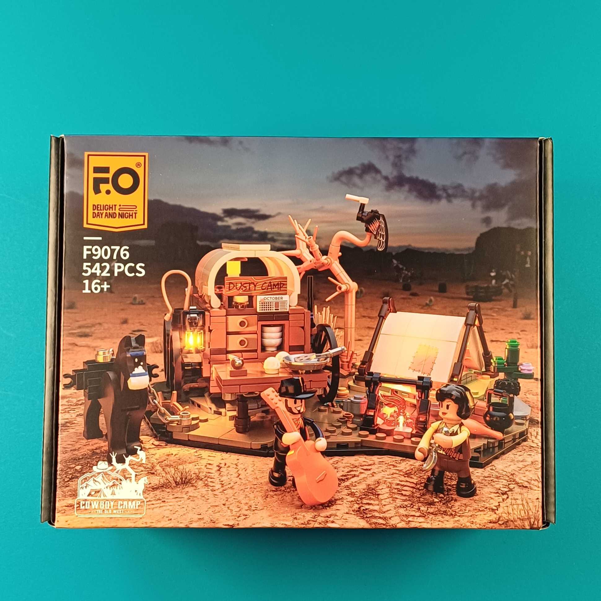 FunWhole Cowboy Camp, F9076, 542 Teile - neu