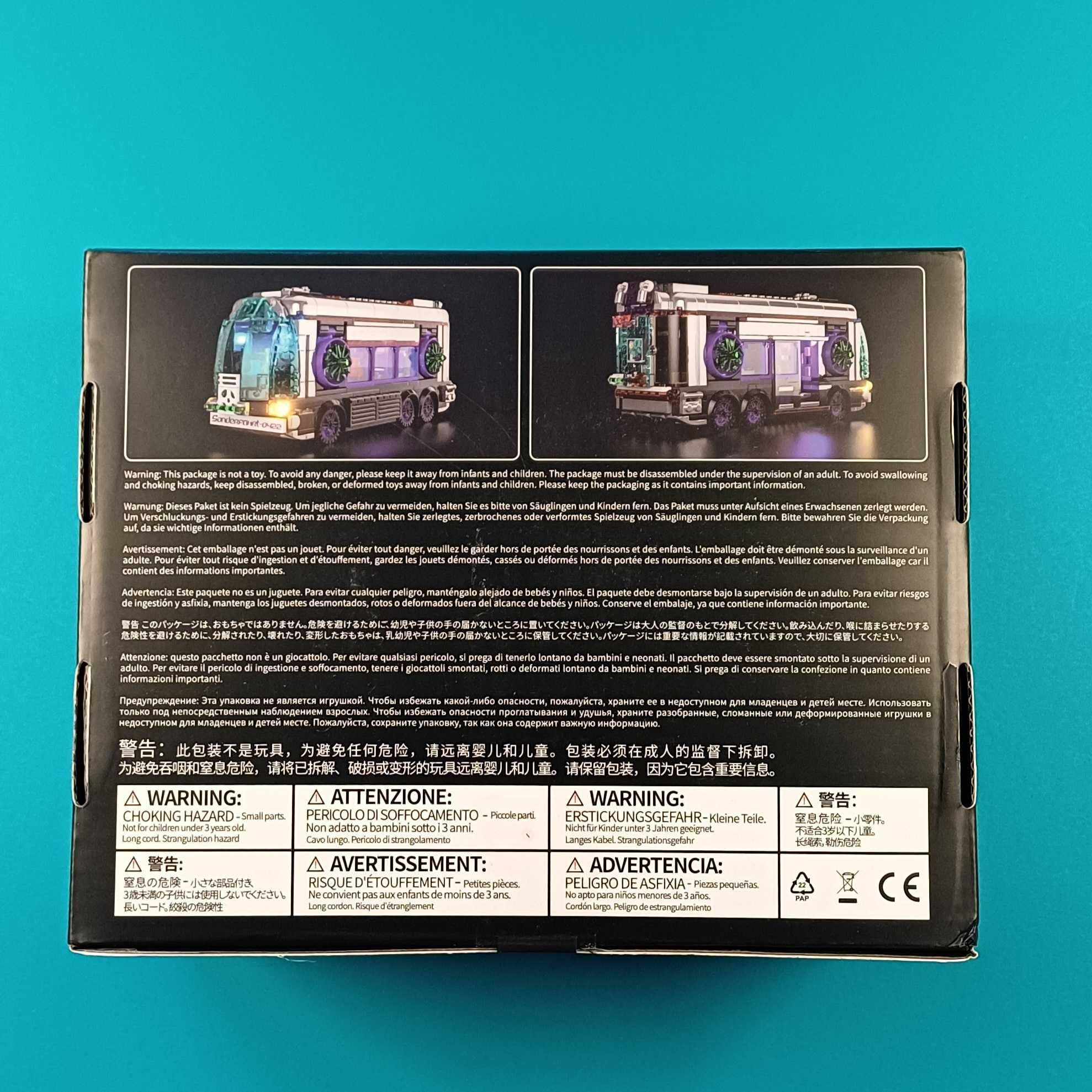 FunWhole Future Bus, F9060, 605 Teile – neu – Bild 2