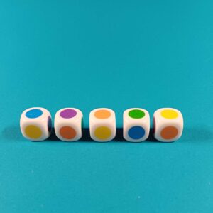 5er Farbwürfelset