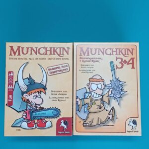 Munchkin Bundle – wie neu – vollständig – 2 Boxen mit Erweiterungen