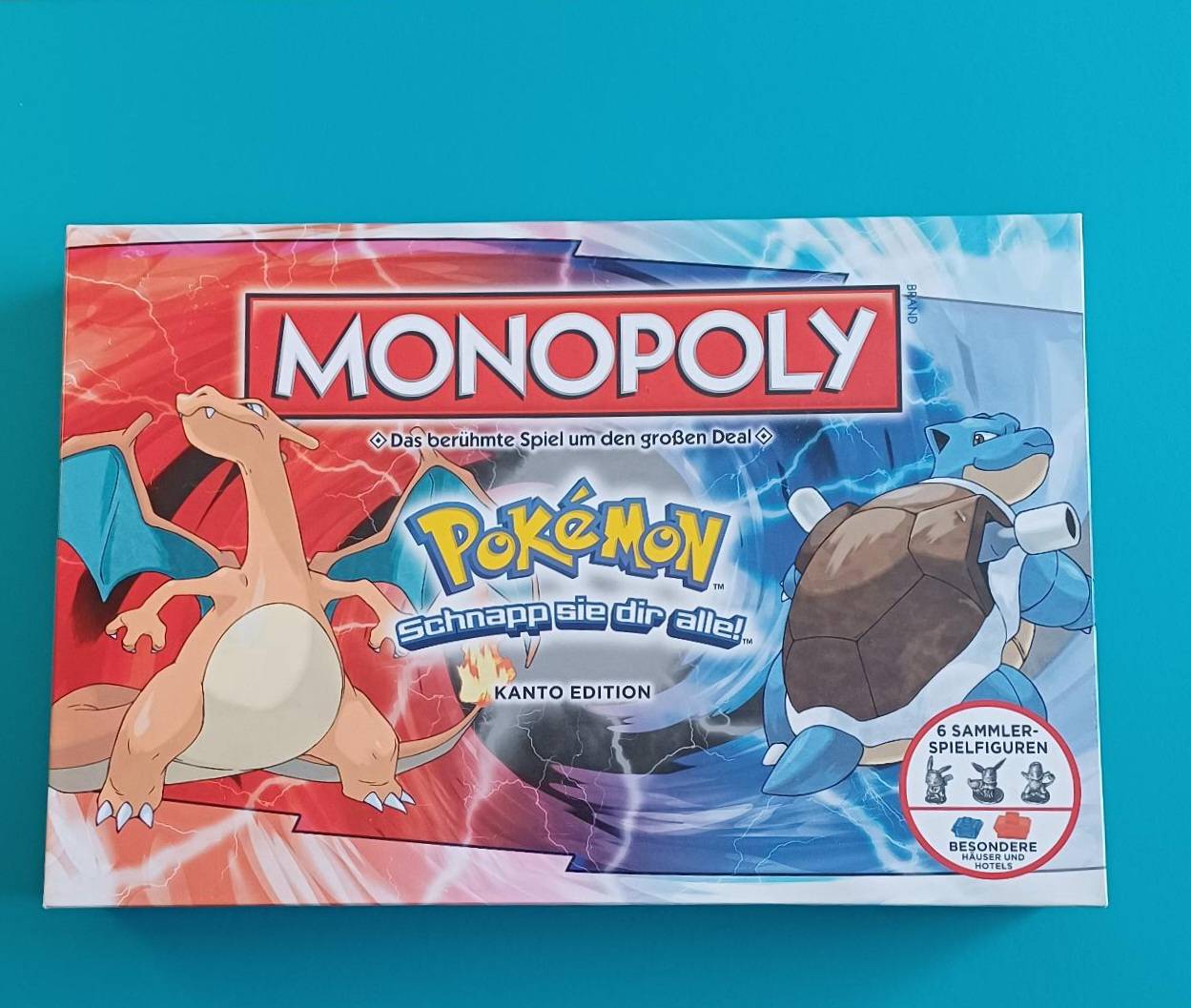 Monopoly Pokémon - Kanto Edition - vollständig
