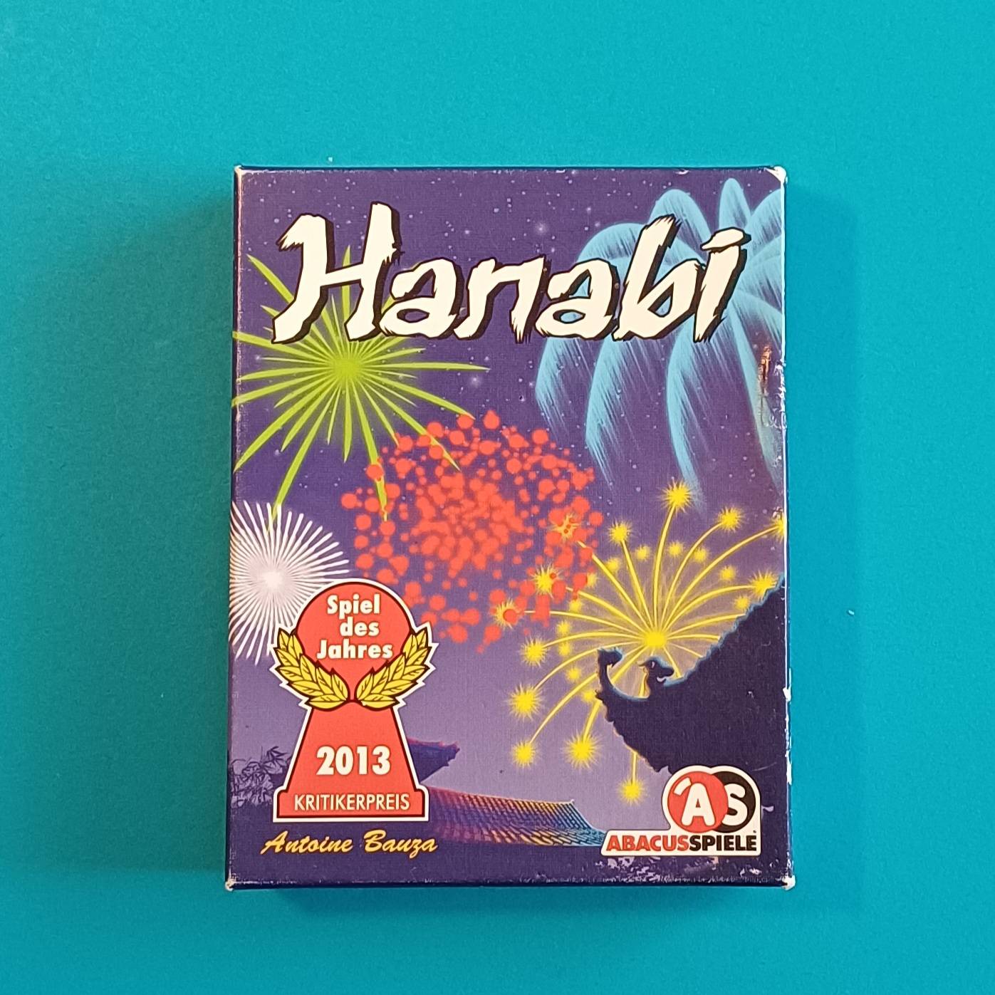 Hanabi – vollständig (Schachtel mit deutlichen Gebrauchsspuren)