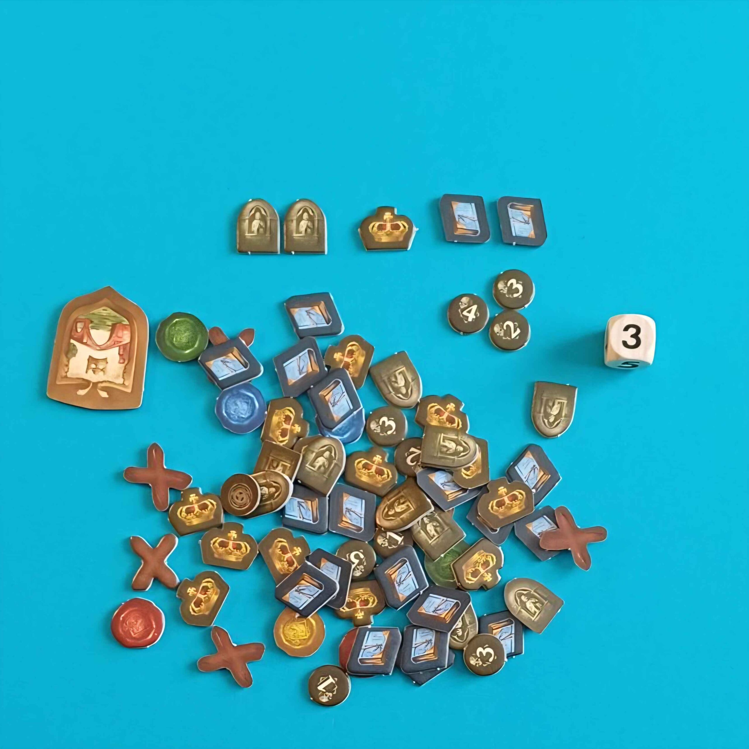 Die Tore der Welt - spielbar (3 Aktionskarten fehlen, für 3 Spieler vollständig) – Bild 7