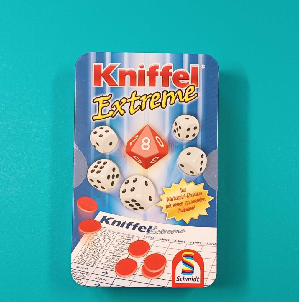 Kniffel Extreme — Metallbox