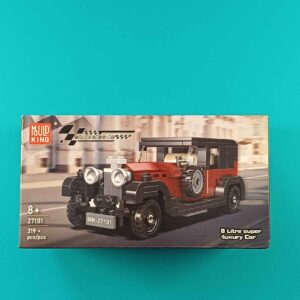Mould King Super Luxury Car – Klemmbaustein-Set Nr. 27101 (319 Teile) mit Präsentationsbox – neu