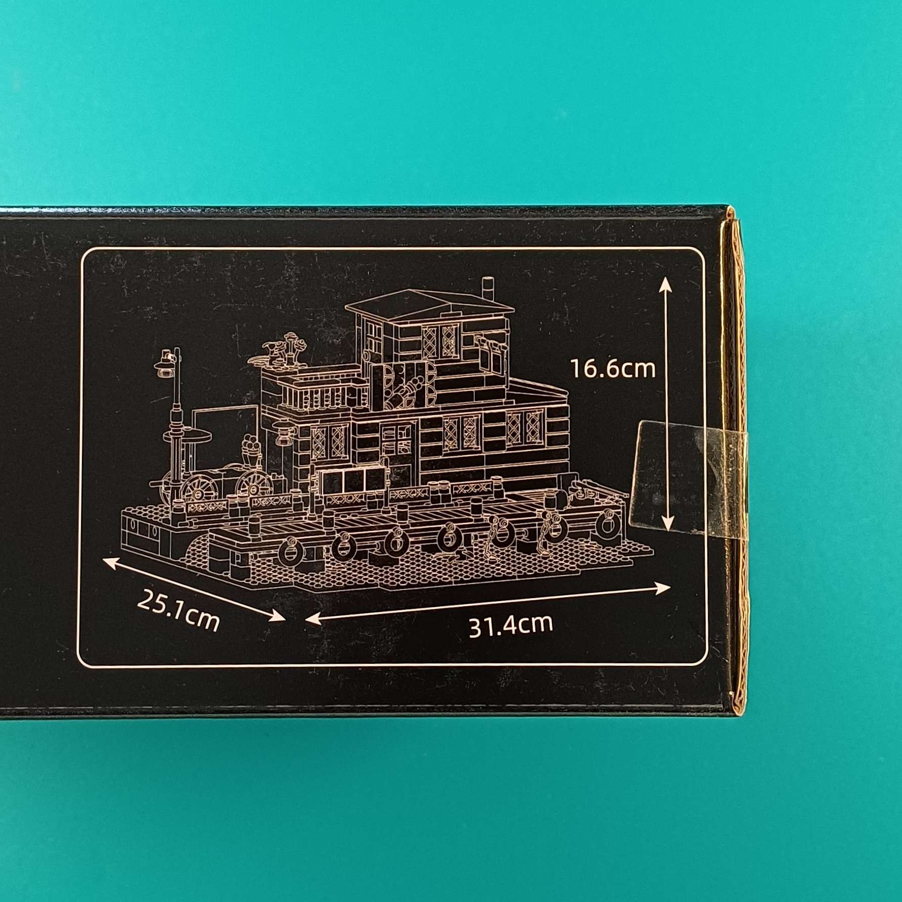 Mould King Dockside Tavern – Klemmbaustein-Set Nr. 10108 (842 Teile) – neu – Bild 3