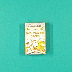 Mini Christmas Playing Cards