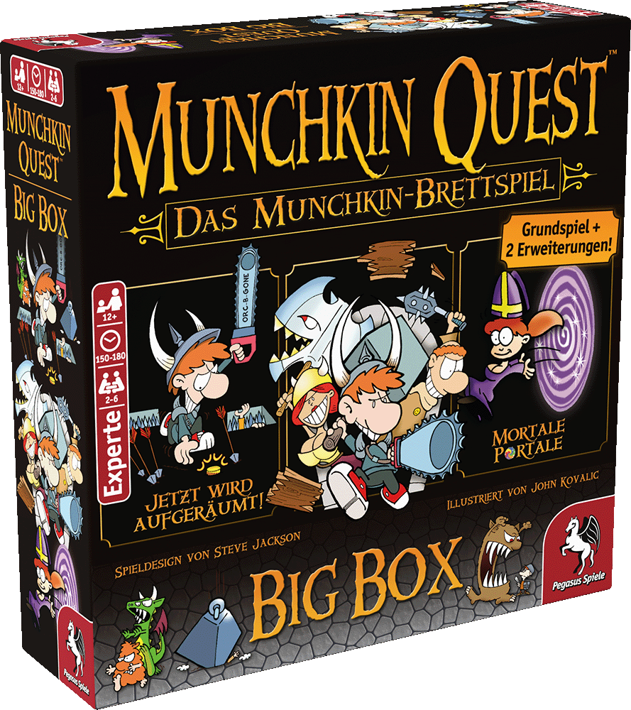 Munchkin Quest Big Box - neu