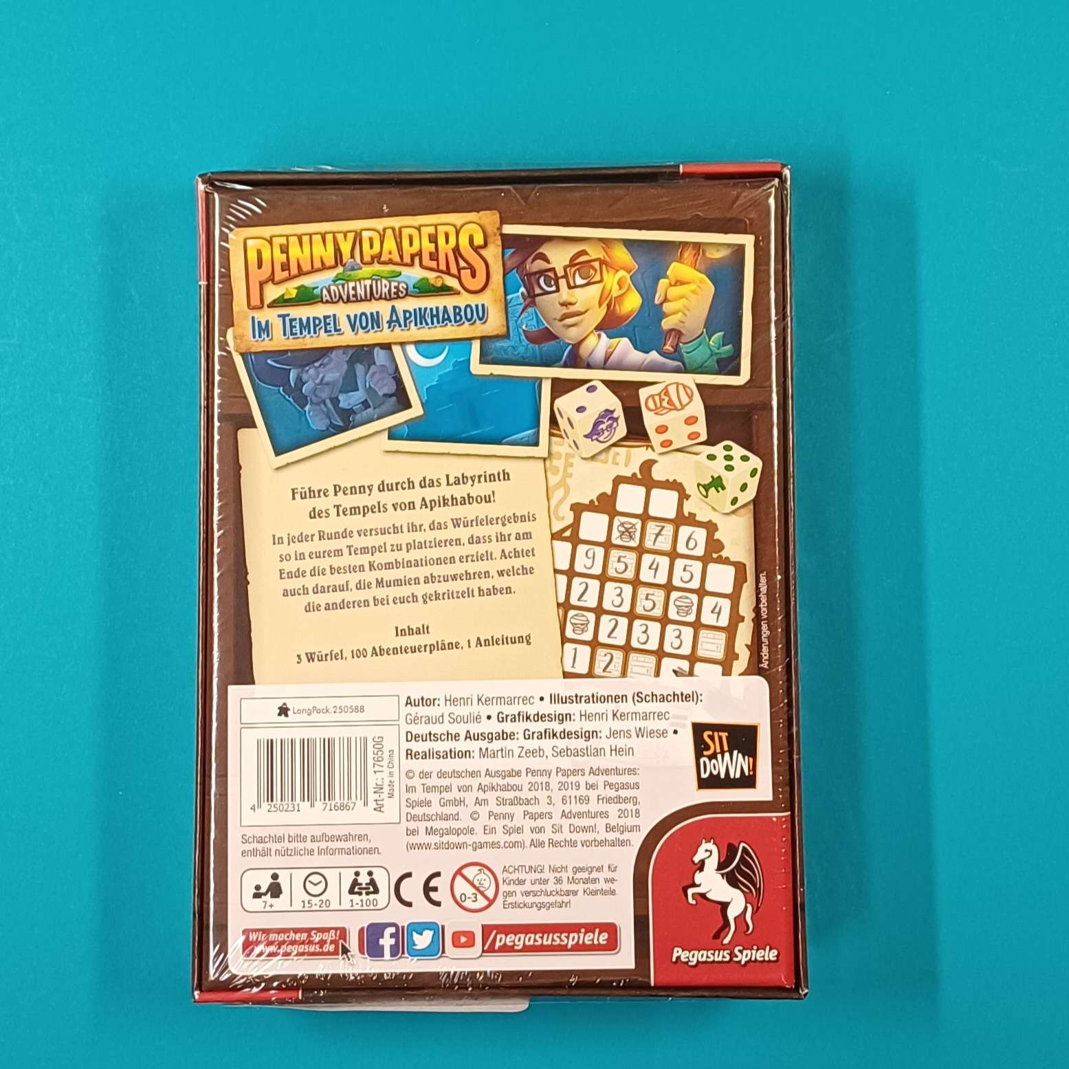 Penny Papers Adventures – Im Tempel von Apikhabou – neu – Bild 2