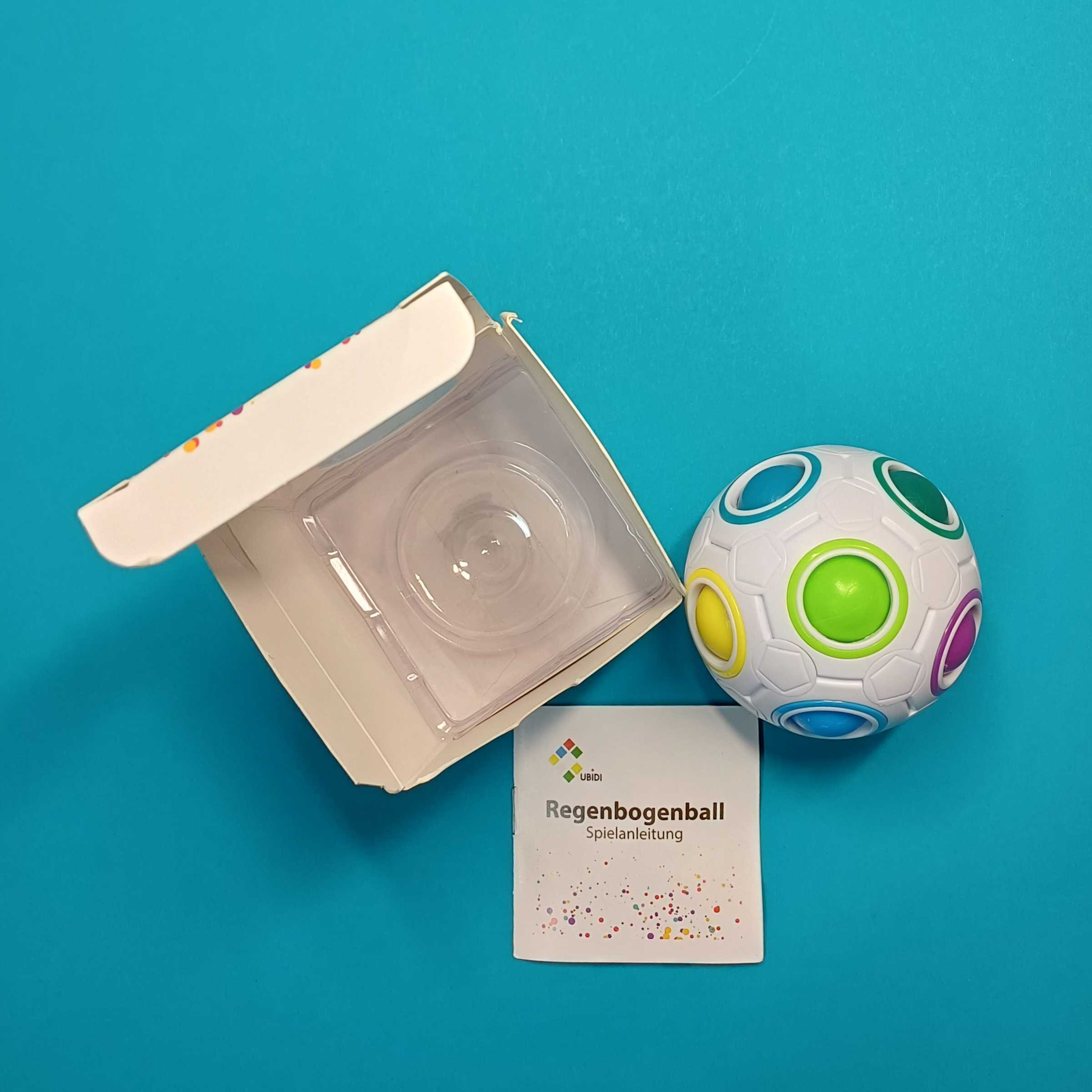Cubidi Regenbogenball - wie neu – Bild 2