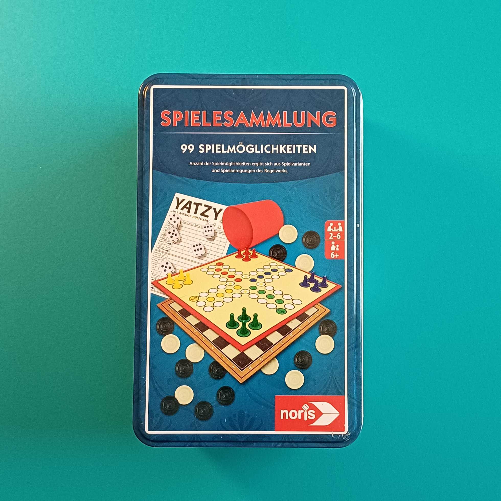 Spielesammlung Blechdose – neu