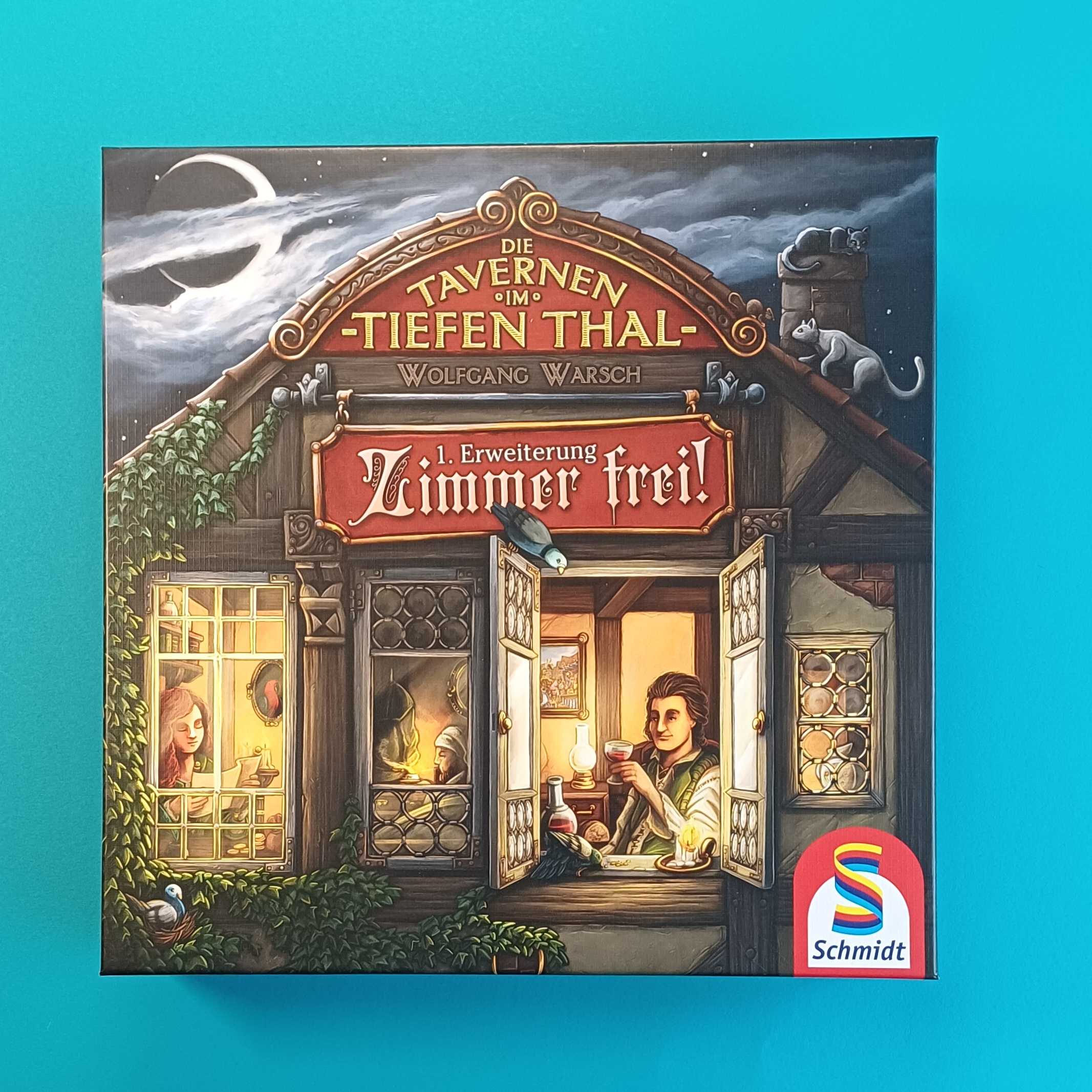 Tavernen vom Tiefen Thal – Zimmer frei – Leerbox & Inlay (ohne Spielmaterial)