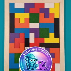 Russian Block (Holz-Puzzle) - neu