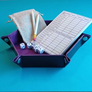 Würfelhelden Starterset – Noobi Würfelglück Block + Würfel + Würfelbrett