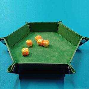 Smaugys Würfelnest – sechseckiger Würfelteller