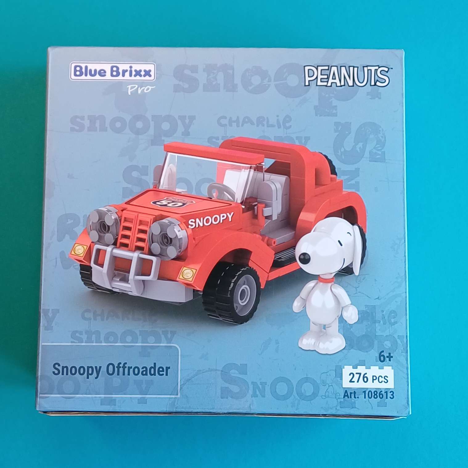 BlueBrixx-Pro – Snoopy Offroader – Nr. 108613 – 276 Teile