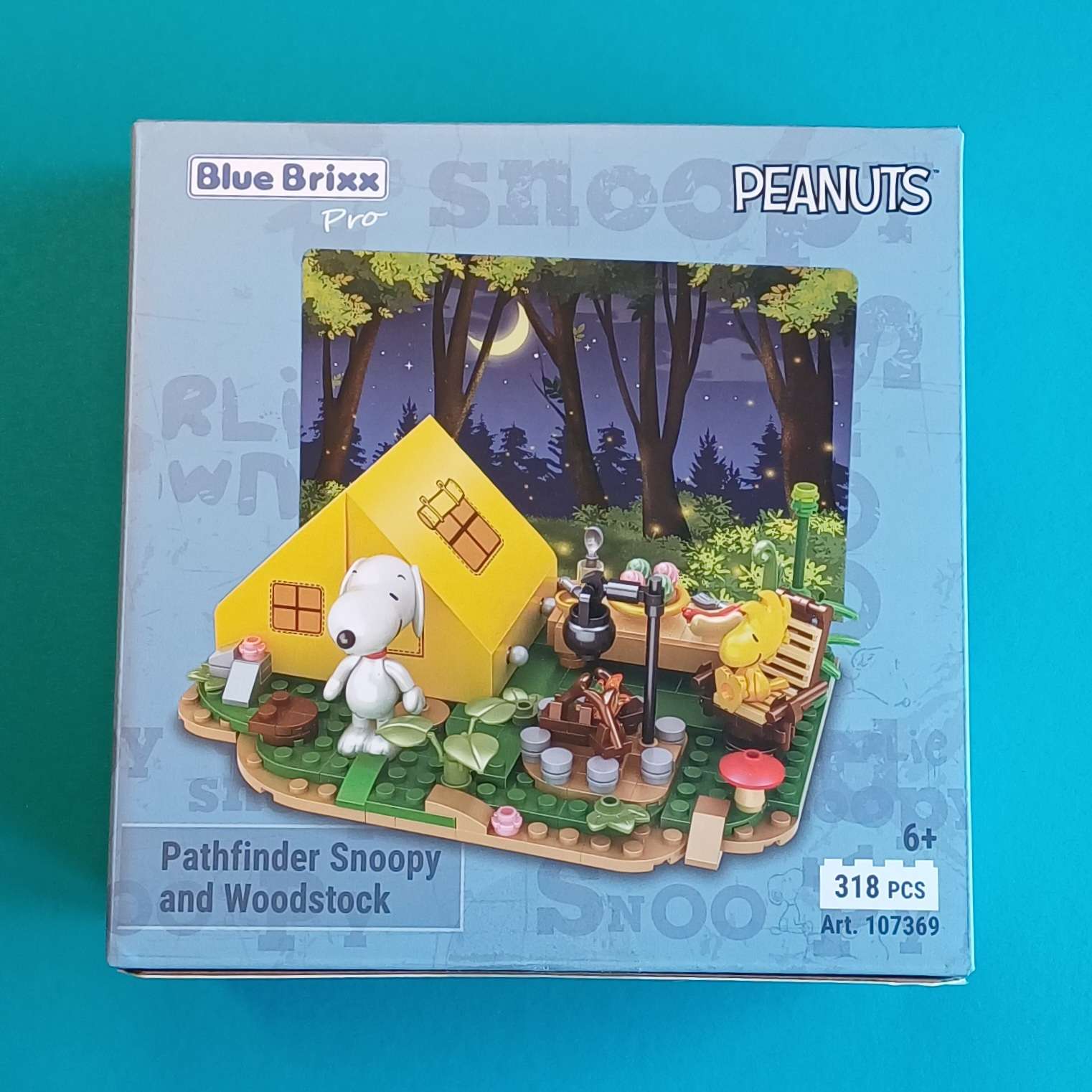 BlueBrixx-Pro – Pathfinder Snoopy and Woodstock – Nr. 107369 – 318 Teile