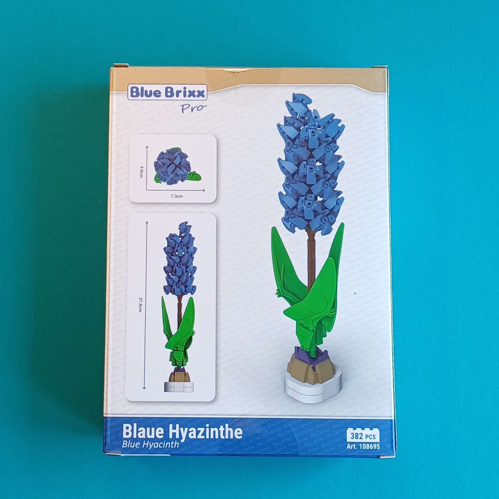 BlueBrixx – Blaue Hyazinthe – Nr. 108695 – 382 Teile – Bild 2