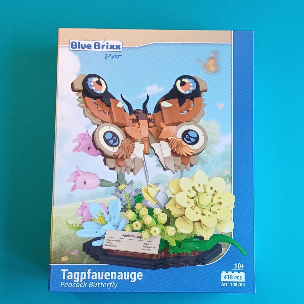 BlueBrixx-Special – Tagpfauenauge – Nr. 108709 – 418 Teile