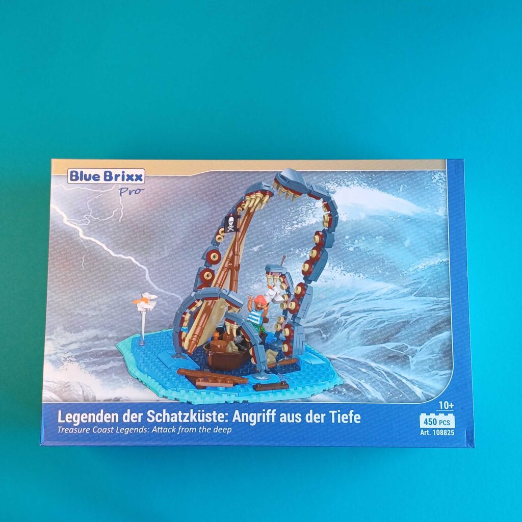 BlueBrixx-Pro – Legenden der Schatzküste: Angriff aus der Tiefe – Nr. 108825 – 450 Teile
