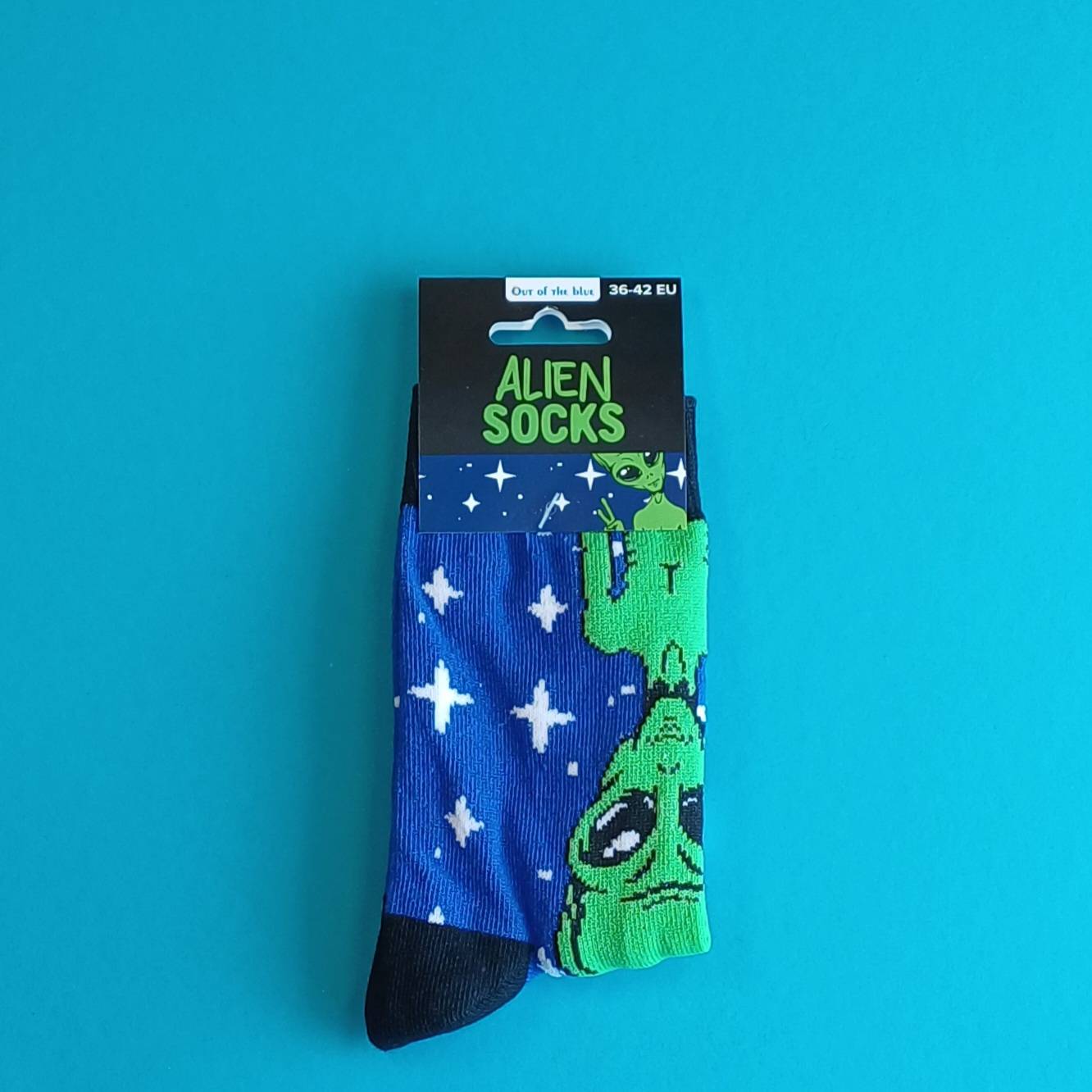 Alien Socks – Socken mit Alien-Motiv – Größe 36–42