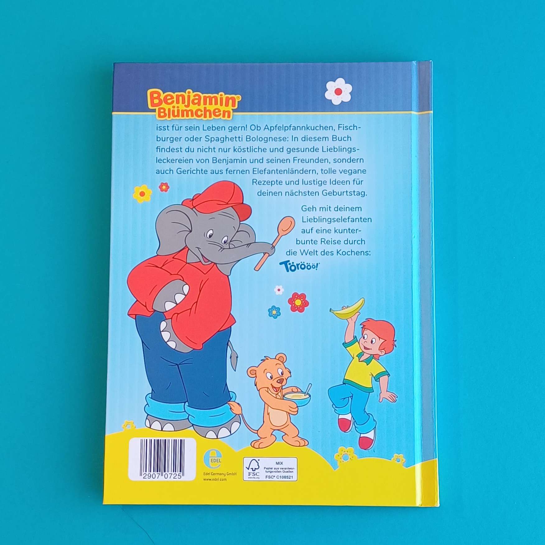 Benjamin Blümchen – Kochen mit Törööö! Kinderkochbuch mit einfachen Rezepten (Hardcover) – Bild 2