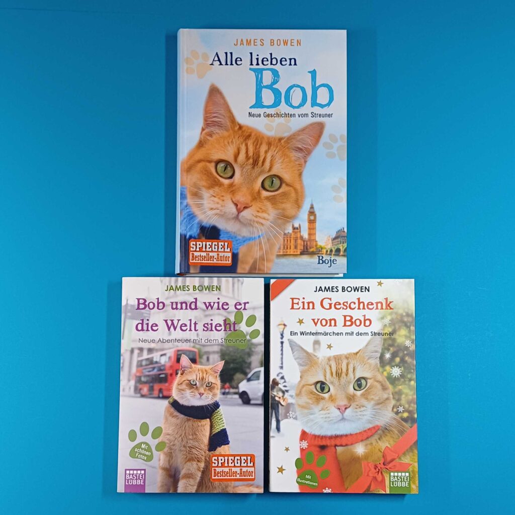 James Bowen – Bob Katzenbücher Bundle (3 Bücher)