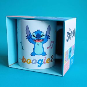 Disney Stitch Boogie Tasse – Keramik Mug in Geschenkbox