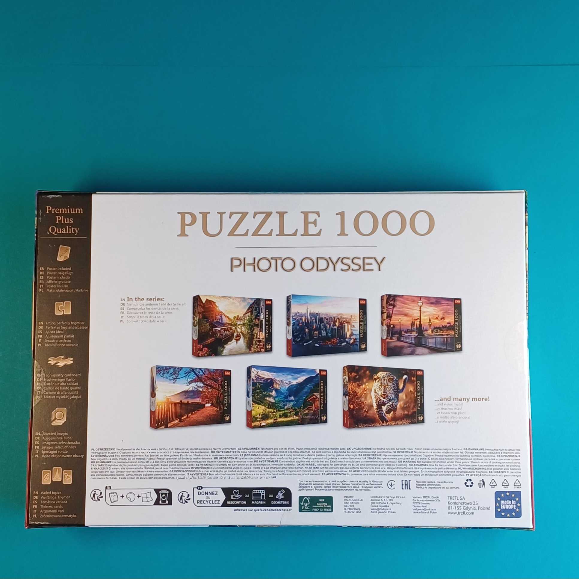 Trefl Puzzle – Burg Hohenzollern, Deutschland – 1000 Teile – Bild 2