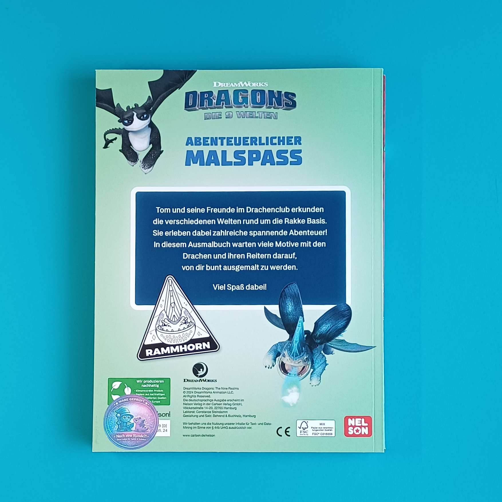 Dragons – Die 9 Welten: Abenteuerlicher Malspaß – Bild 2