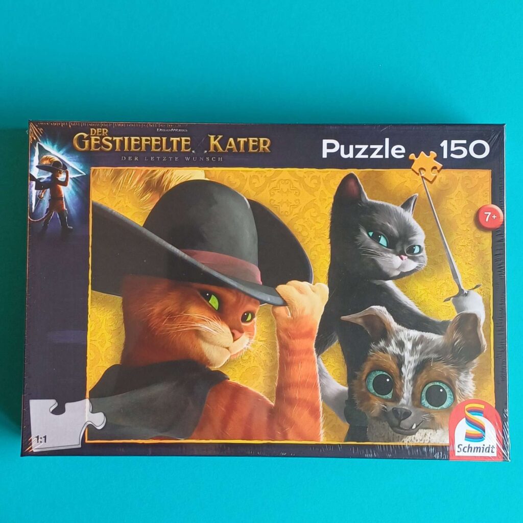 Schmidt Puzzle – Der gestiefelte Kater – Der letzte Wunsch – 150 Teile