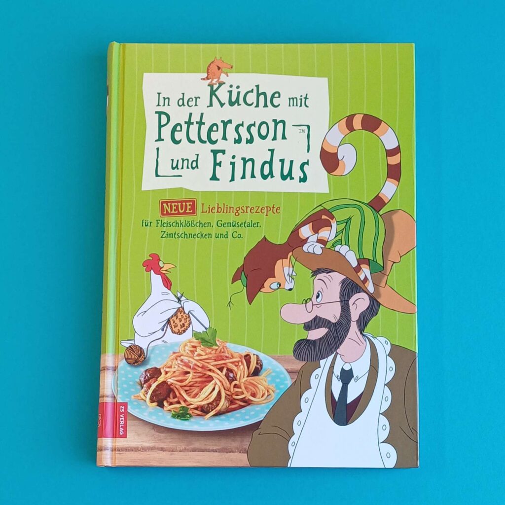 In der Küche mit Pettersson und Findus – Kinderkochbuch mit Lieblingsrezepten (Hardcover)
