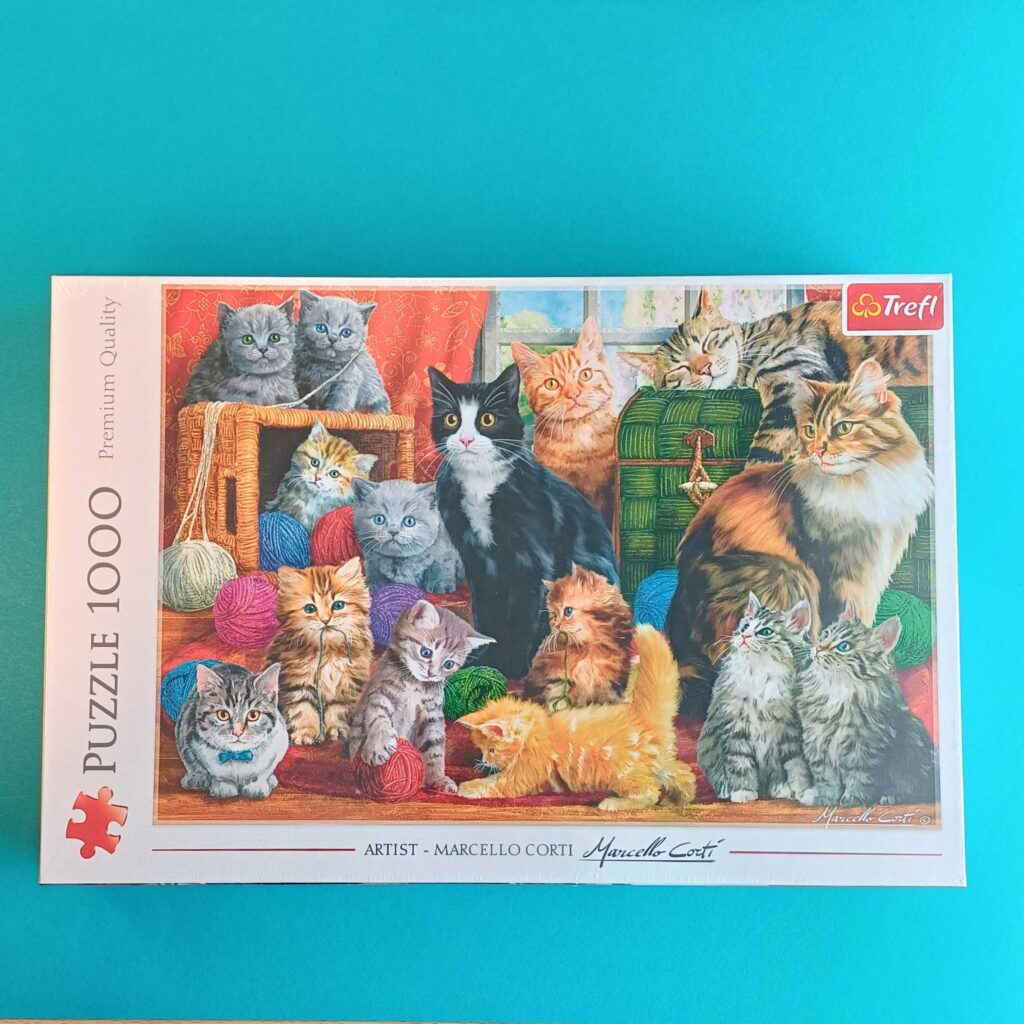 Trefl Puzzle – Katzentreffen – 1000 Teile