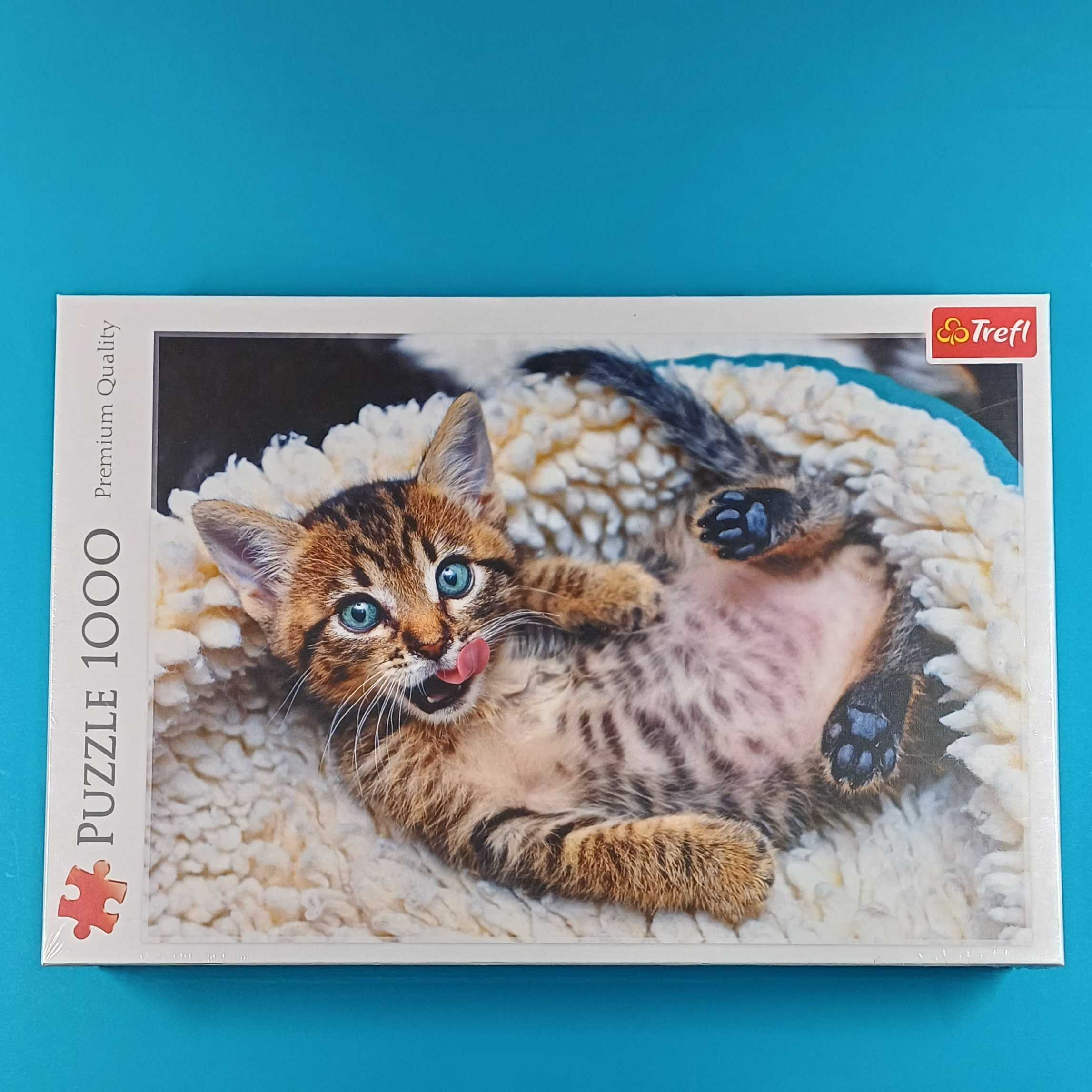 Trefl Puzzle - Fröhliches Kätzchen - 1000 Teile