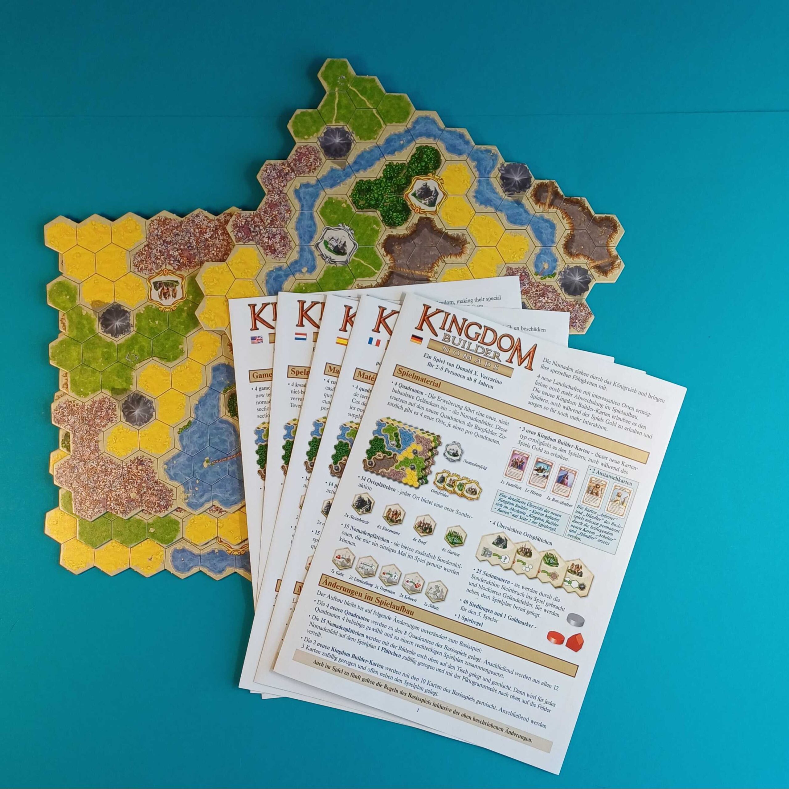 Kingdom Builder - Bundle – Grundspiel + Erweiterungen: Nomads + Crossroads – Bild 14