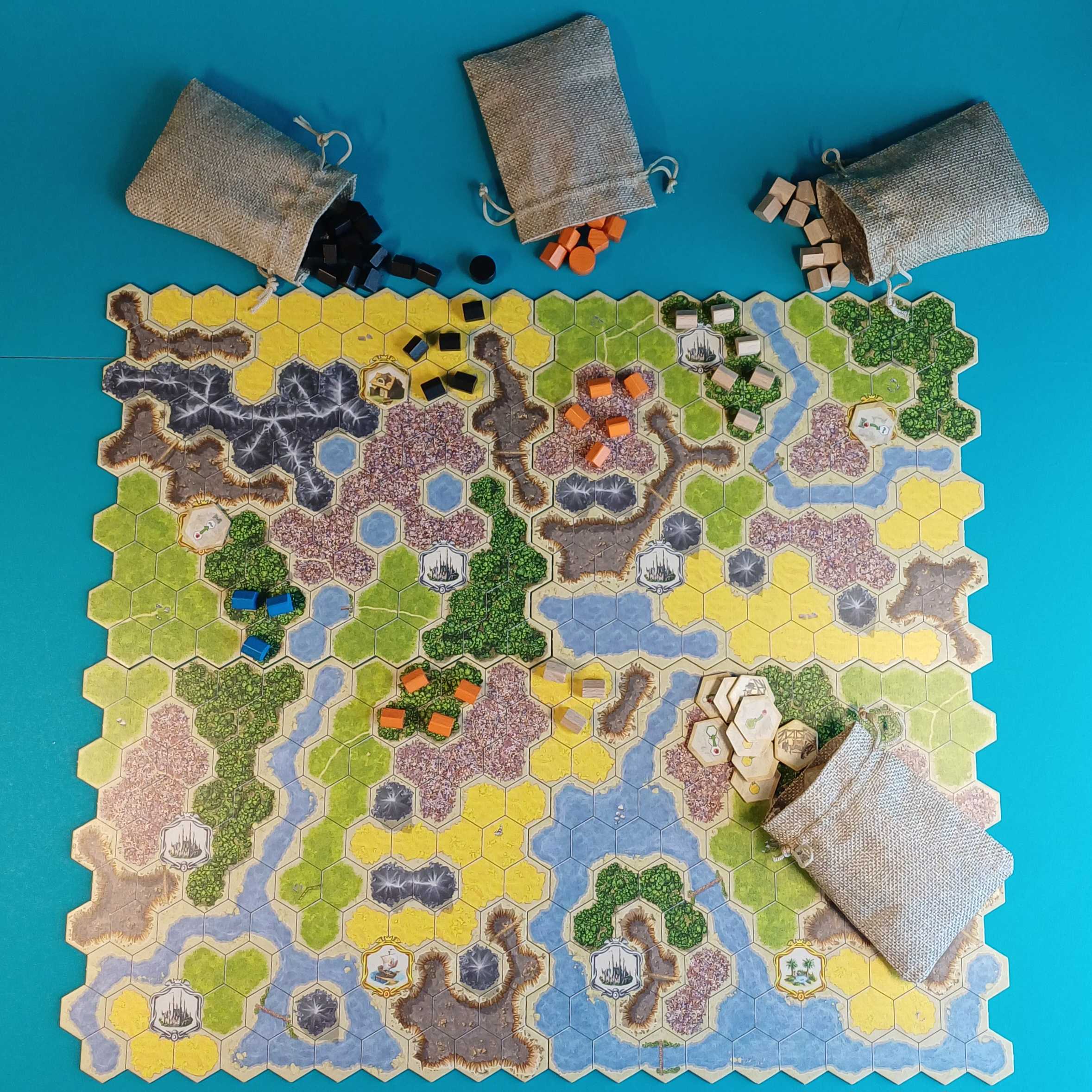 Kingdom Builder - Bundle – Grundspiel + Erweiterungen: Nomads + Crossroads – Bild 6