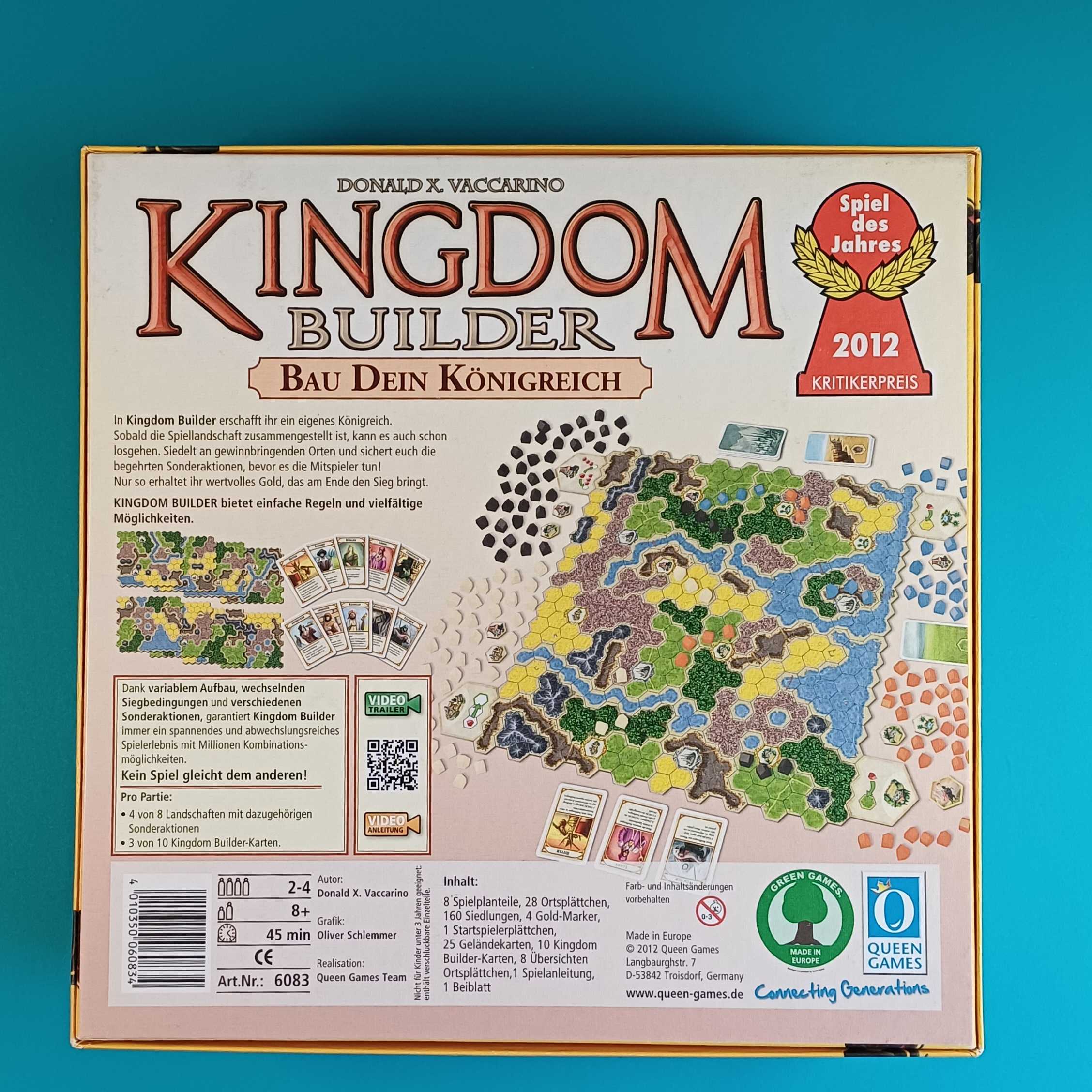 Kingdom Builder - Bundle – Grundspiel + Erweiterungen: Nomads + Crossroads – Bild 3