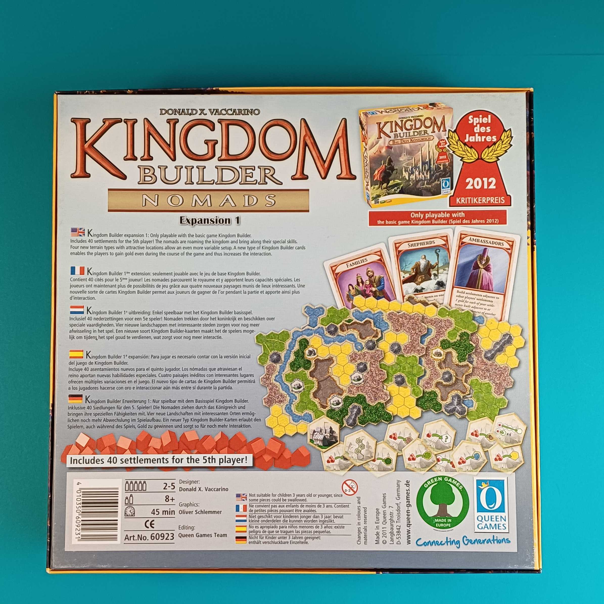 Kingdom Builder - Bundle – Grundspiel + Erweiterungen: Nomads + Crossroads – Bild 12
