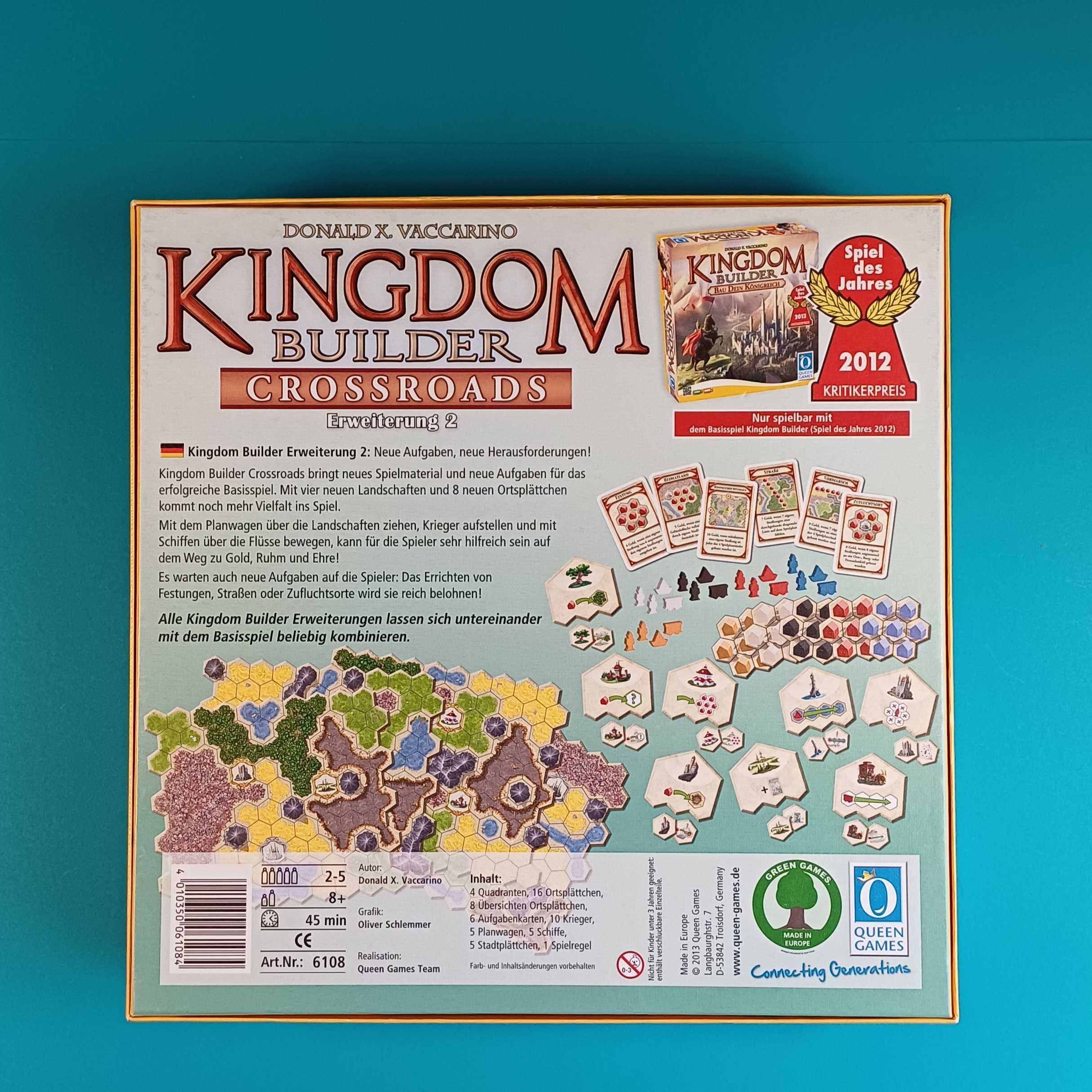 Kingdom Builder - Bundle – Grundspiel + Erweiterungen: Nomads + Crossroads – Bild 16