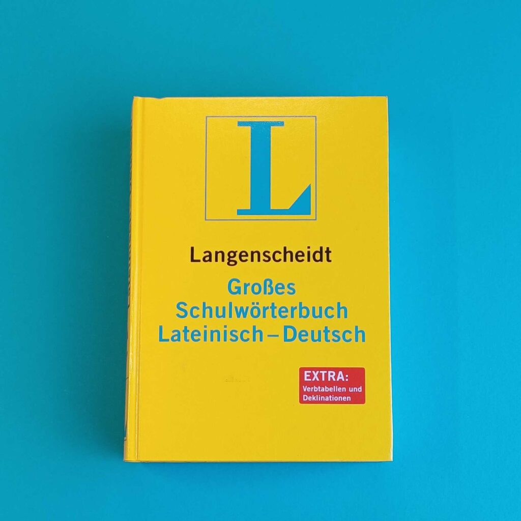 Langenscheidt Großes Schulwörterbuch Lateinisch - Deutsch