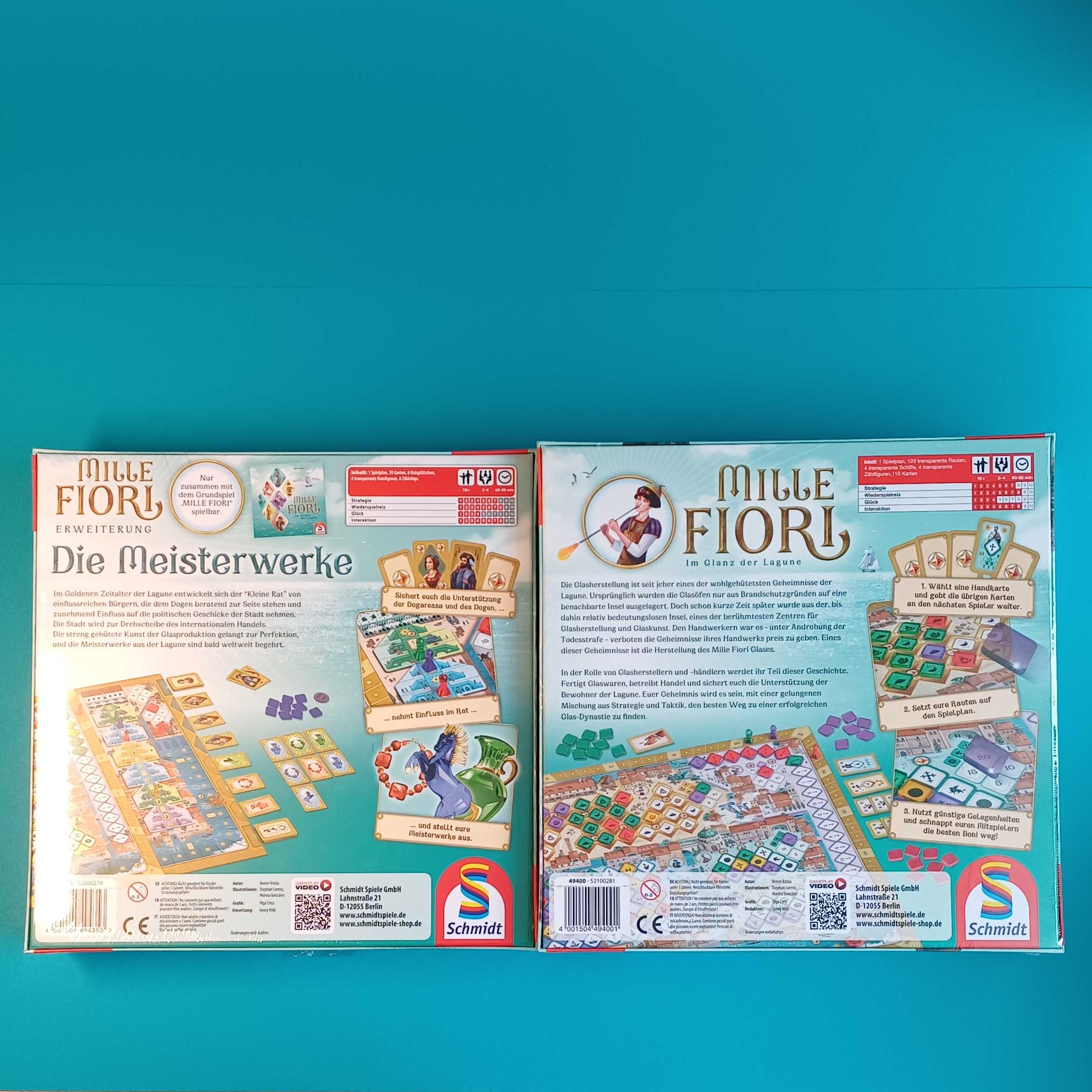 Mille Fiori Grundspiel + Erweiterung "Die Meisterwerke" – Bundle – Bild 4